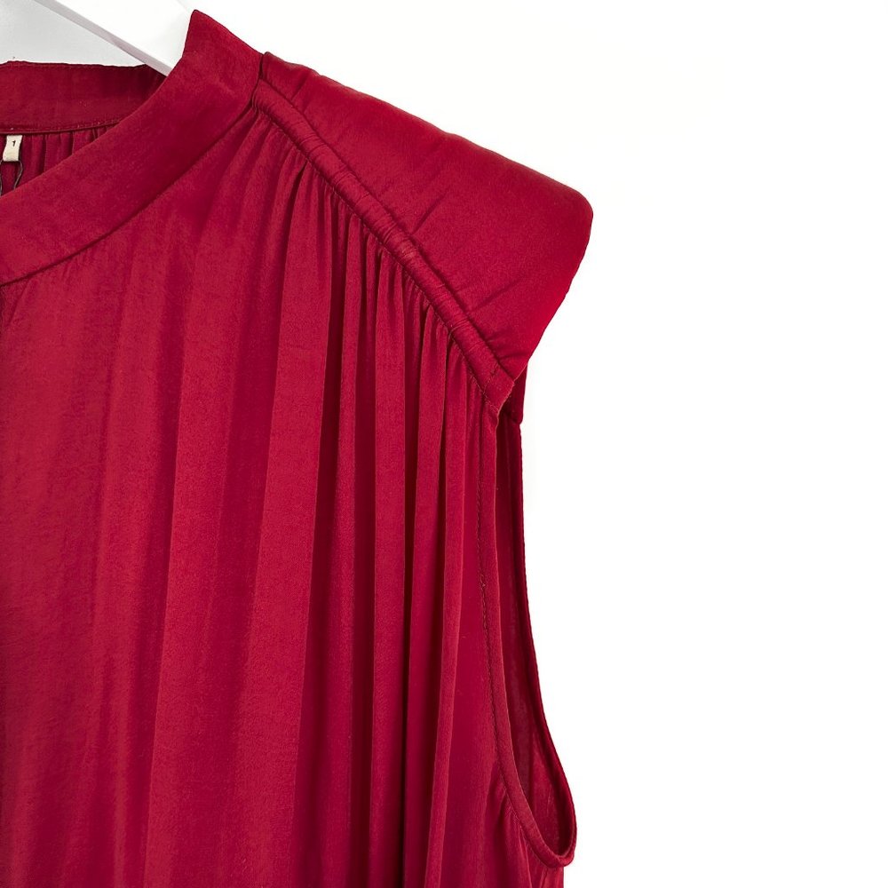 NWT IRO FW12 Joanna Burgundy Sleeveless Tunic / Mini Dress - Picture 3 of 7